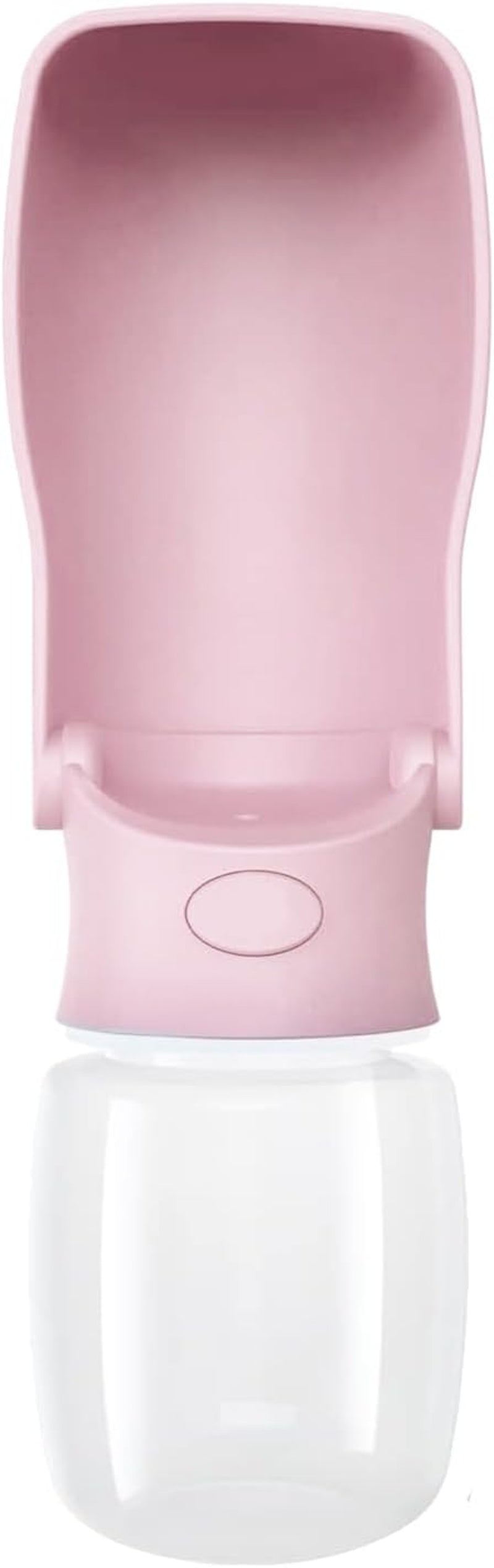 Portable Dog Water Bottle for Walking 19 OZ or 12 OZ Portable Pet Water Bottles for Puppy Small Medium Large Dogs Water Dispenser Pet Water Bowl Dog Accessories (19OZ Pink) (Pink 12 OZ)