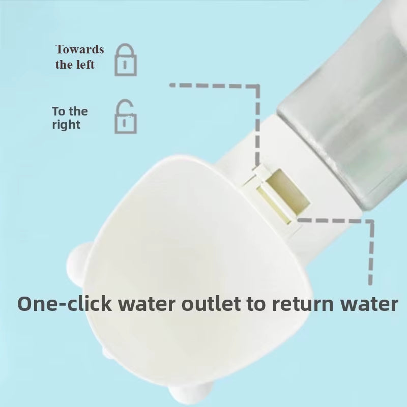 Portable Pet Dog Water Bottle for Small Large Dogs Travel Puppy Cat Drinking Bowl Outdoor Pet Water Dispenser Feeder Pet Product