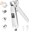 Dog Nail Clippers with Light, 2-In-1 Pet Nail Grinder, USB Rechargeable