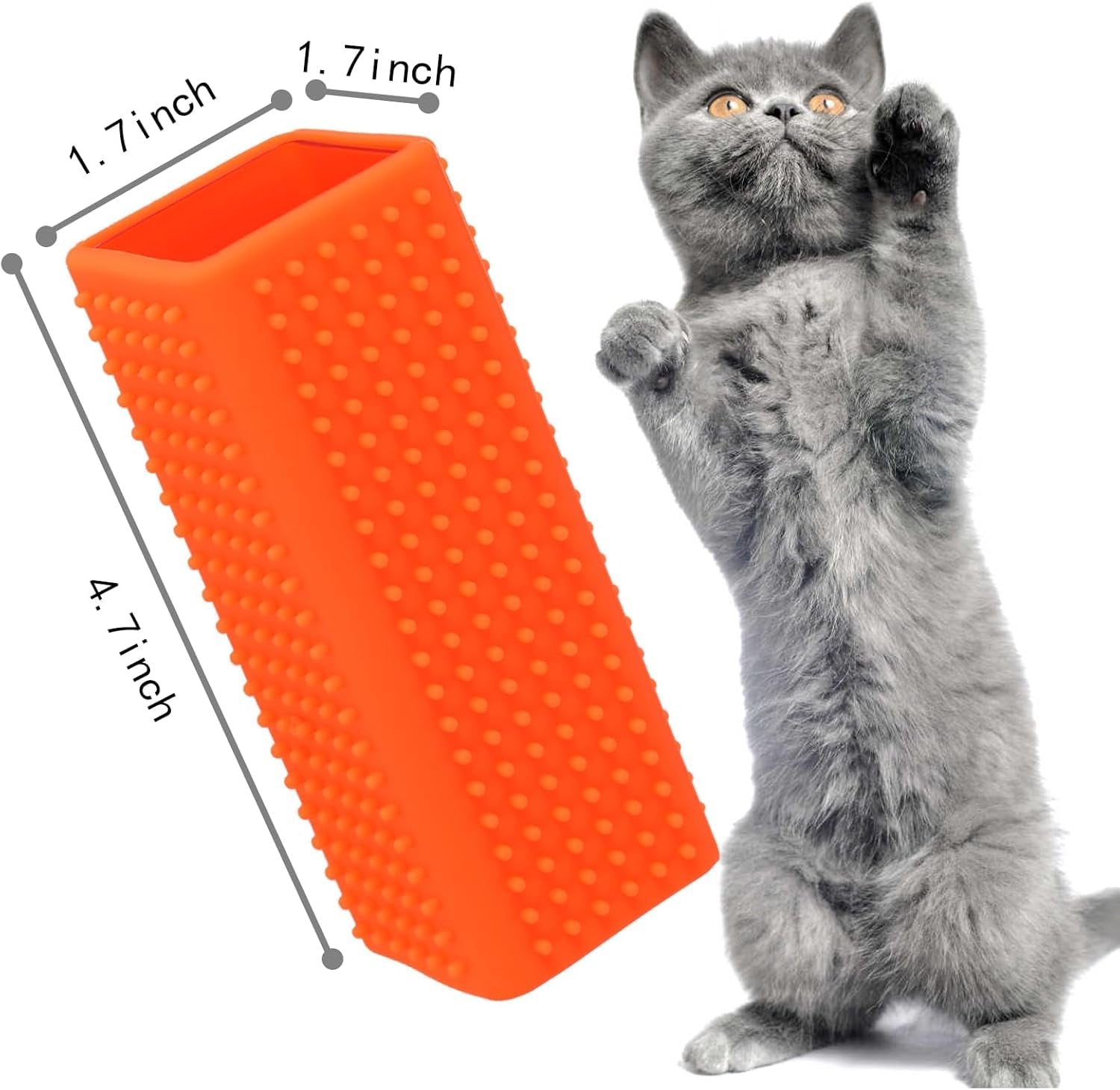 Pet Hair Remover for Furniture and Carpets - Rubber Brush Roller for Sofas and Hollow Cleaner