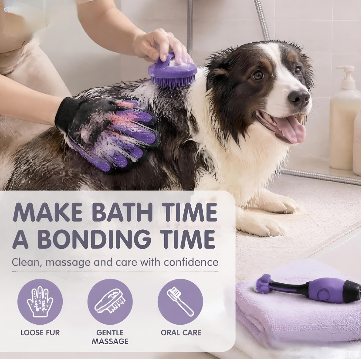 Cat Grooming Kit,Kitten Puppy Pet Dog Grooming Kit,Dog Slicker Brush,9Pcs