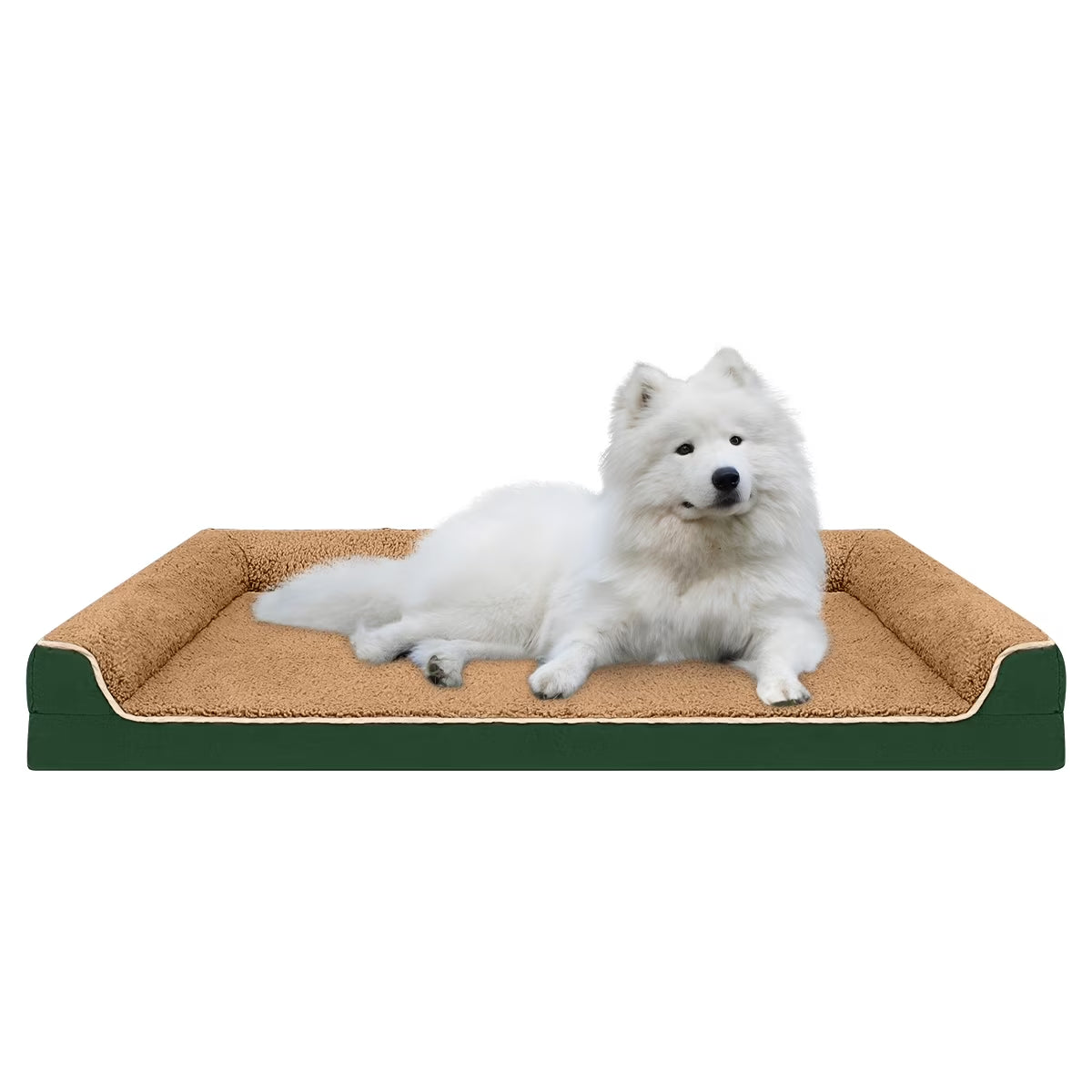 Dog Bed for Large Medium Small Dogs Orthopedic Dog Sofa Bed Non Slip Pet Couch with Removable Washable Cover Supportive Egg Crate Foam S to XL