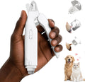 Dog Nail Clippers with Light and Dog Nail Grinder Quiet, Dog Nail Trimmers